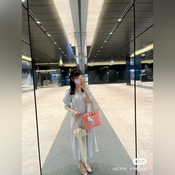 Jusglitty floral tea dress Japanese brand - Picture 7 of 9